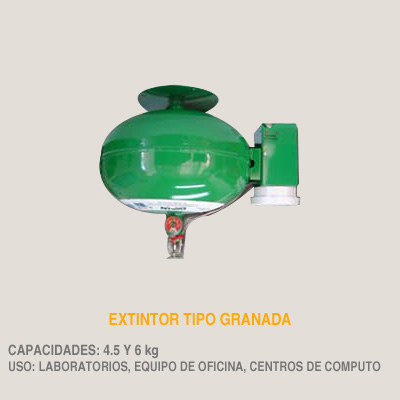 Granadas HFC-236-FA